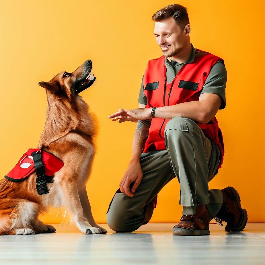 Jak wygląda szkolenie psa na ratownika